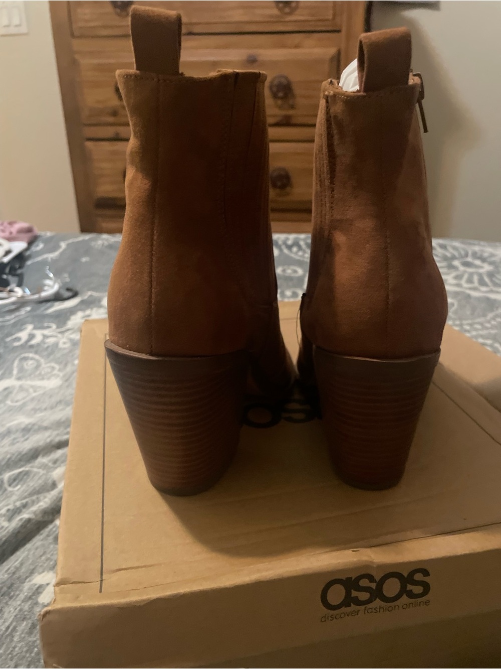 ASOS DESIGN Wide Fit Elliot western boots - Picture 4 of 11
